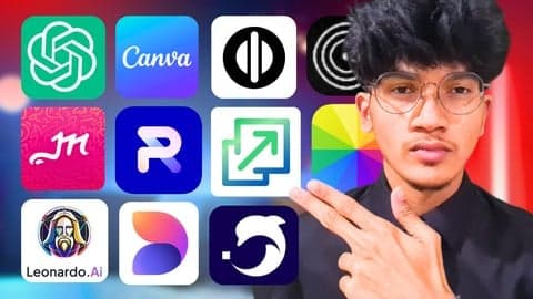 AI Design Mastery | Code, Graphic & Web Design using Gen AI