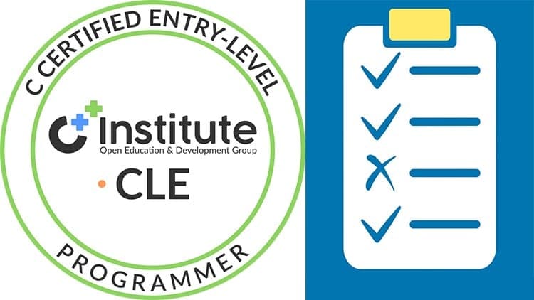 CLE Practice Tests 2026 | C Certified Entry-Level Programmer